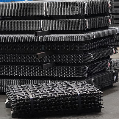 Optymalna przepuszczalność Crimp Wire Screen Mesh For Aggregate Gravel Węgiel i rudy